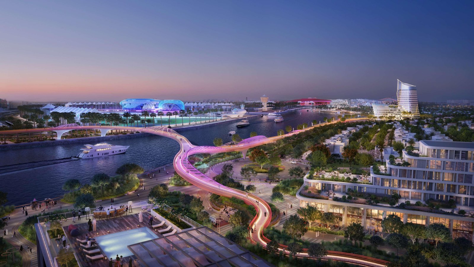Yas Canal residential community by ICTReD