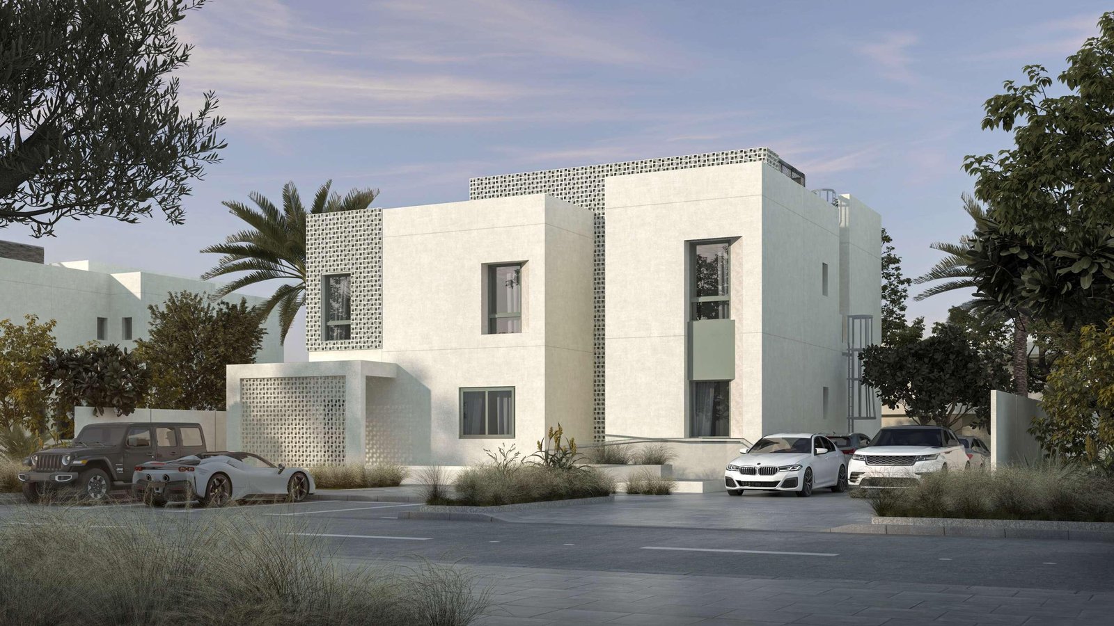Yas Canal waterfront villas in Al Raha Abu Dhabi